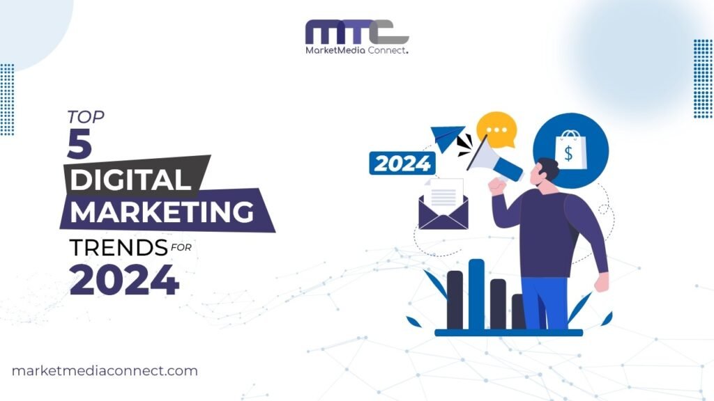 Unveiling the Top 5 Digital Marketing Trends Shaping 2024